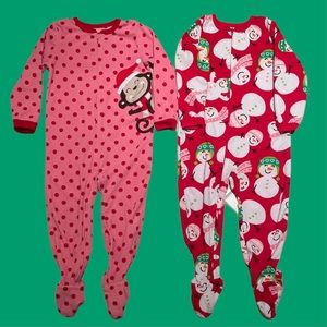 ❌SOLD❌ 🟢2/$12🟢 3T Christmas Pajamas